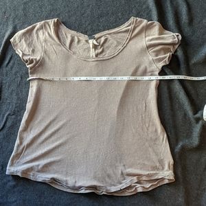 We the free beige knit top